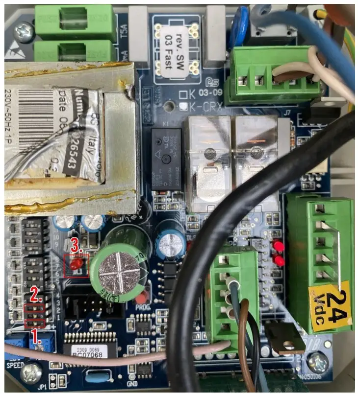 Remote Pro RIB Sun Coding Gate Motor - fig