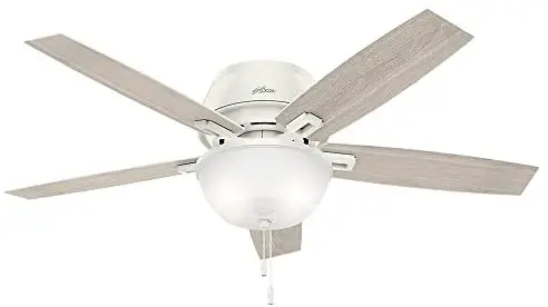 Hunter 50274 Donegan 52 Inch Noble Bronze with Light Gray Oak Warm Grey Oak Blades Ceiling Fan product