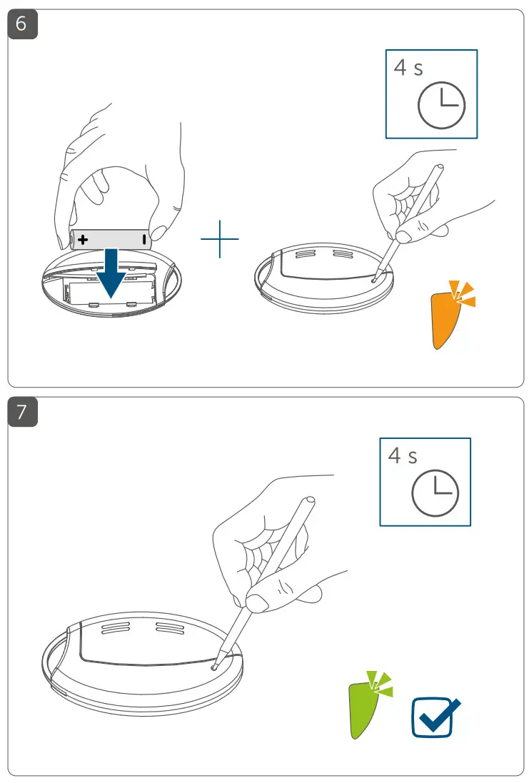 Homematic IP HmIP KRCK Key Ring Remote Control - fig 3