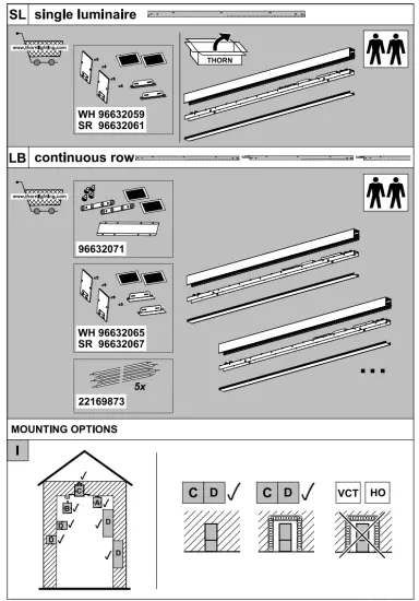 THORN EQL C PM PRO Variable Colour Temperature - figure 1