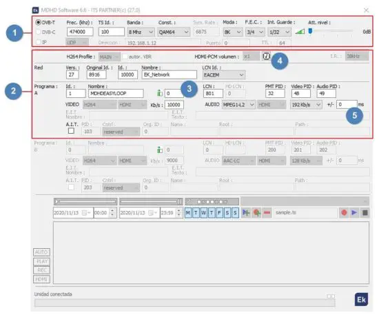 EKSELANS 122015 MD HD L 4K Digital Modulator With Built In HDMI 4K Loop - MD HD Soft
