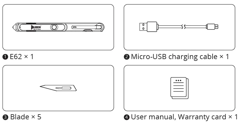 WUBEN E62 EDC Multifunctional Pen Light 1
