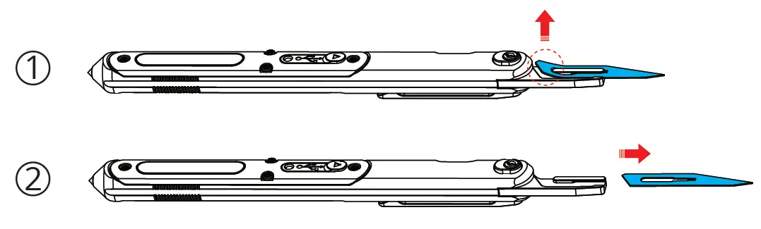 WUBEN E62 EDC Multifunctional Pen Light 3