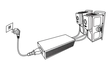AUTEL LAR82060037 Dragonfish Charger User Guide - Please connect one end of the charger