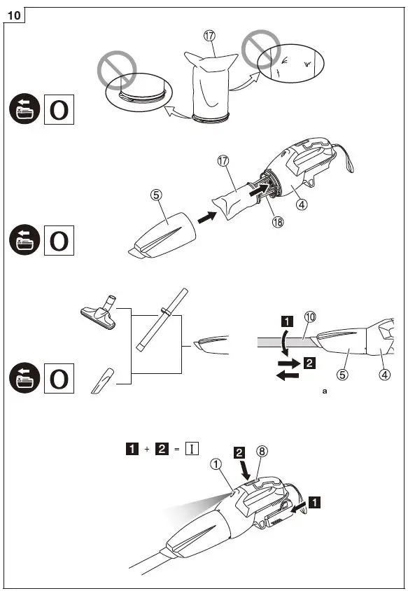 HiKOKI R 36DA Cordless Cleaner 3