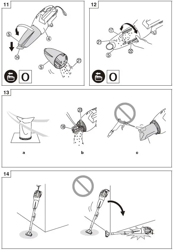 HiKOKI R 36DA Cordless Cleaner 4