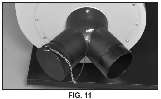 RIKON 60 150 1 5 HP Dust Collector - FIG. 11