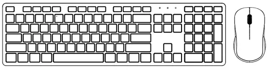 Shenzhen Lord Way Technology GD7218 Wireless Keyboard