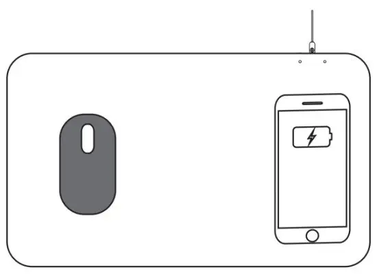 Line Friends BT21 Charging Mouse Pad - Instructions 3