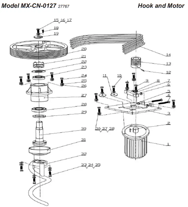 OMCAN MX CN 0127 General Purpose Mixer-fig1