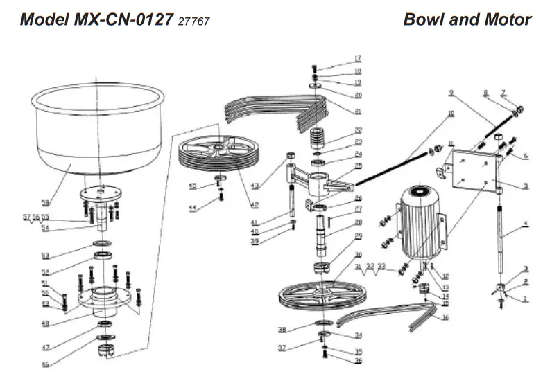 OMCAN MX CN 0127 General Purpose Mixer-fig2