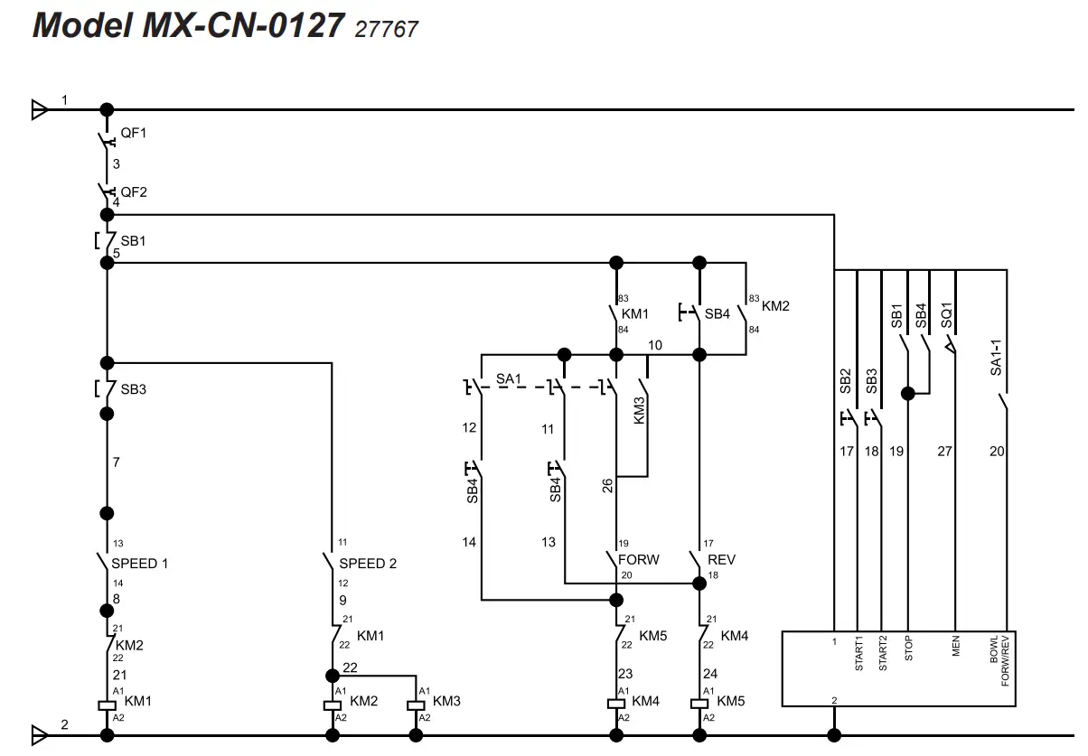 OMCAN MX CN 0127 General Purpose Mixer-fig5
