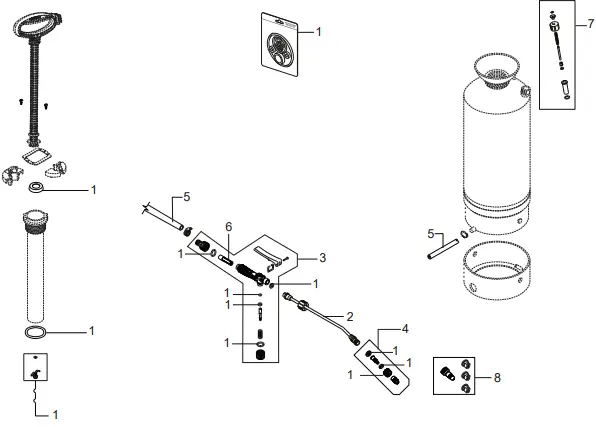 shindaiwa SP231H 2 Gallon Handheld Manual Sprayer-fig2