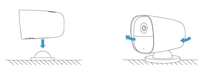 Dinsafer Innovation DBC01 Wireless Security Camera-8