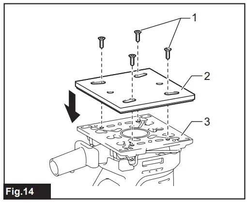 Re-tighten the screws