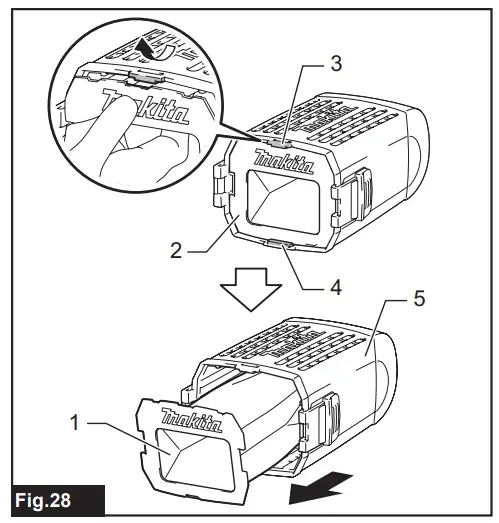 Replacing paper filter 