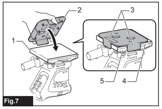 Installing and removing abrasive paper