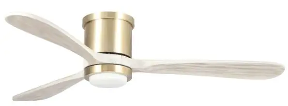 ParrotUncle-BB530173SQ-52-Inch-Mayna-LED-Indoor-Copper-Flush-Mounted-Ceiling-Fan-PRO