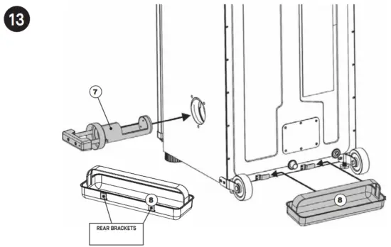 Masterbuilt MES 130P 30 in 1 8 Digital Electric Smoker - Assembly12