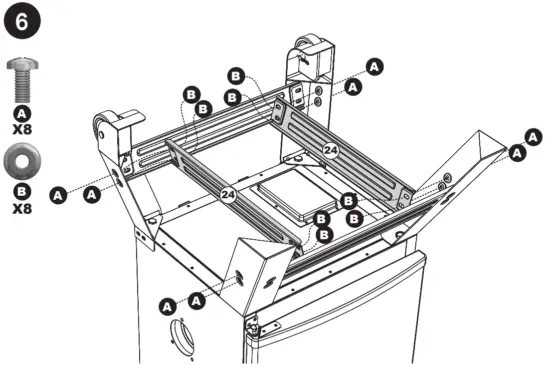 Masterbuilt MES 130P 30 in 1 8 Digital Electric Smoker - Assembly5
