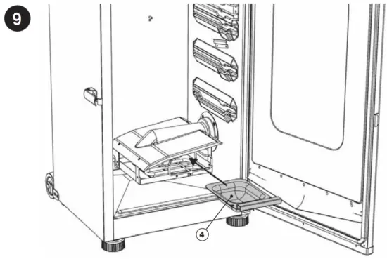 Masterbuilt MES 130P 30 in 1 8 Digital Electric Smoker - Assembly8