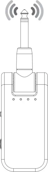 TOMTOP WS-1 2.4GHz Wireless Guitar System 1