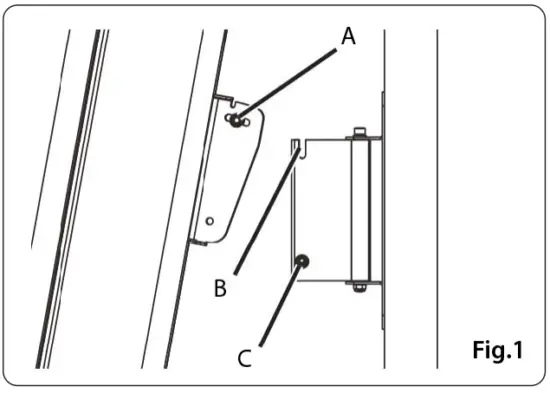 TANNOY VLS PAN TILT Bracket - 1