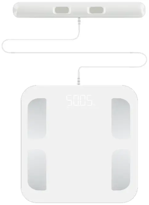 SILVERGEAR 1951 Smart Scale Pro Body Compoditiond & Heart Rate