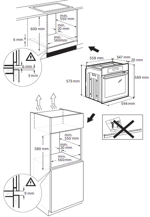 IKEA KULINARISK Forced Air Oven with Steam Functions 01