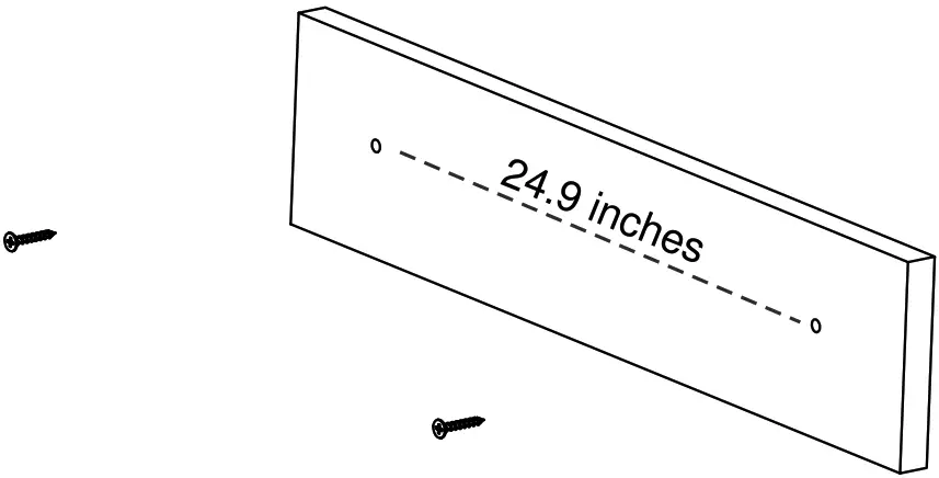 CRAIG CHT988 37 INCH STEREO SOUND BAR SYSTEM - Mounting