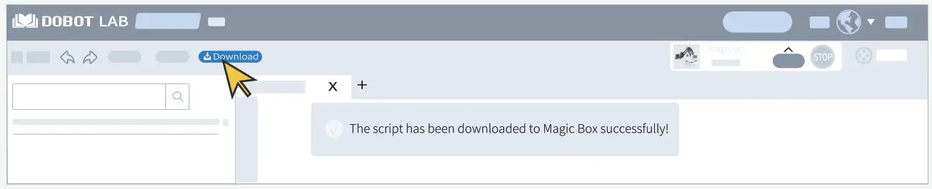 DOBOT DT-MB-CTR01 Magician Go Robotic Arm - DOWNLOD