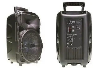 AUDIOLINE 8" Rechargeable Speaker