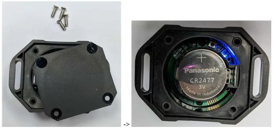 RODSUMWIRELESS AC-BLE-T110G Wireless Beacon with Vibration Detection FIG 5