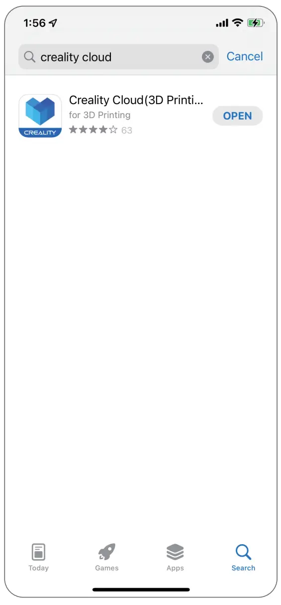 Creality Cloud App Print