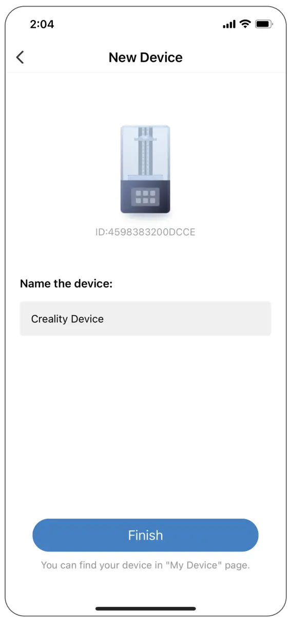 Creality Cloud App Print