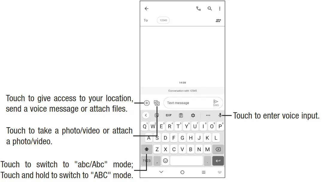 Tcl Communication T603DL 30T Smartphone - Messages