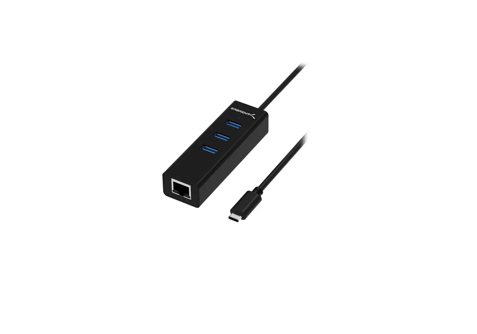 Sabrent Hb-ntuc 3-port Usb Type-a Hub With Gigabit Ethernet User Manual