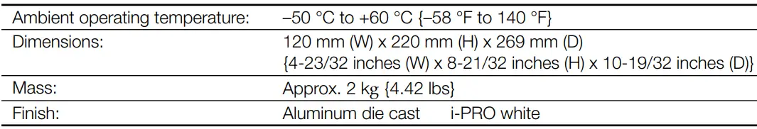 i-PRO-WV-QWL501-W-Wall-Mount-Bracket-fig-1
