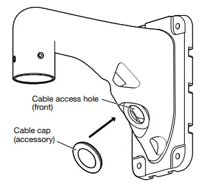 i-PRO-WV-QWL501-W-Wall-Mount-Bracket-fig-7