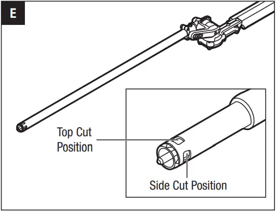 EGO HTA2000S Hedge Trimmer Attachment E