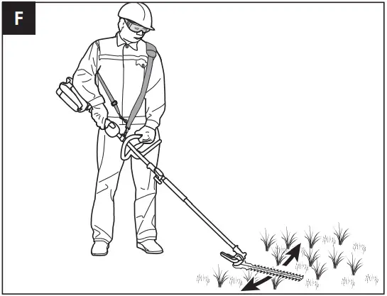 EGO HTA2000S Hedge Trimmer Attachment F
