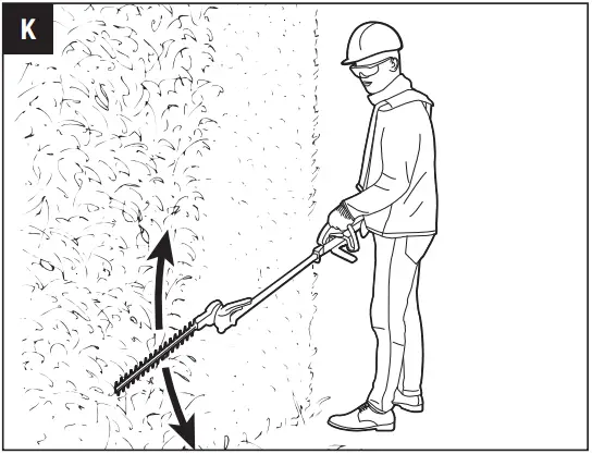 EGO HTA2000S Hedge Trimmer Attachment K