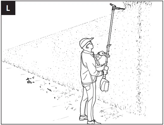 EGO HTA2000S Hedge Trimmer Attachment L