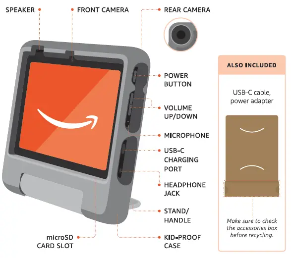 amazon A48444 Fire 7 Kids Tablet-1