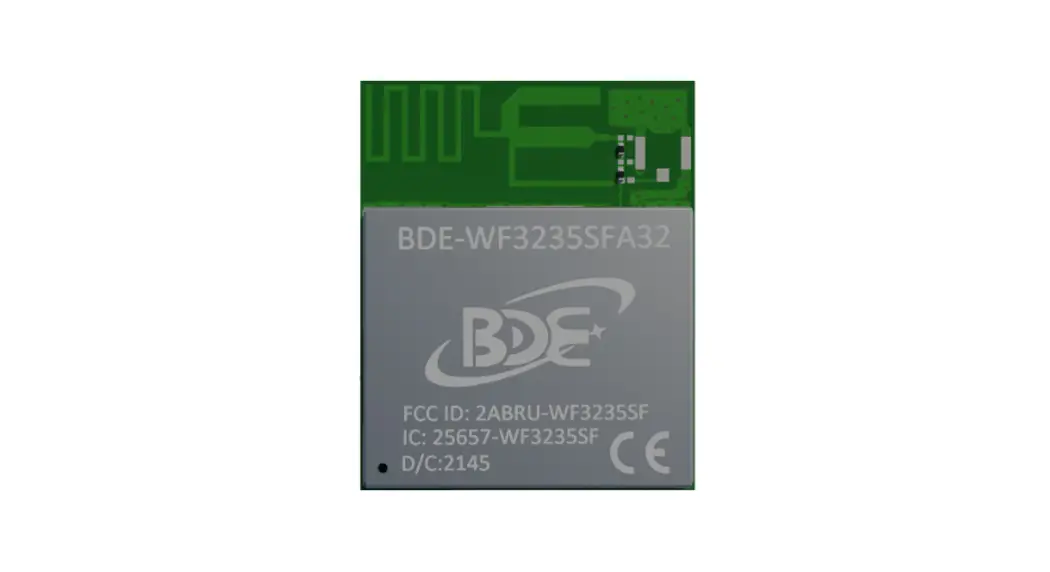 Bde-wf3135a Multi-band Wireless Module User Guide Bde-wf3135a Multi-band Wireless Module User Guide