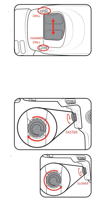 ozito HDR-7113 Hammer Drill FIG 5