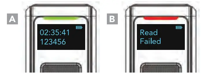 KOAMTAC KDC80 Wearable Barcode Scanner - display