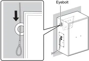 ATTACH THE SAFETY WIRE 1
