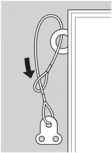 ATTACH THE SAFETY WIRE 2