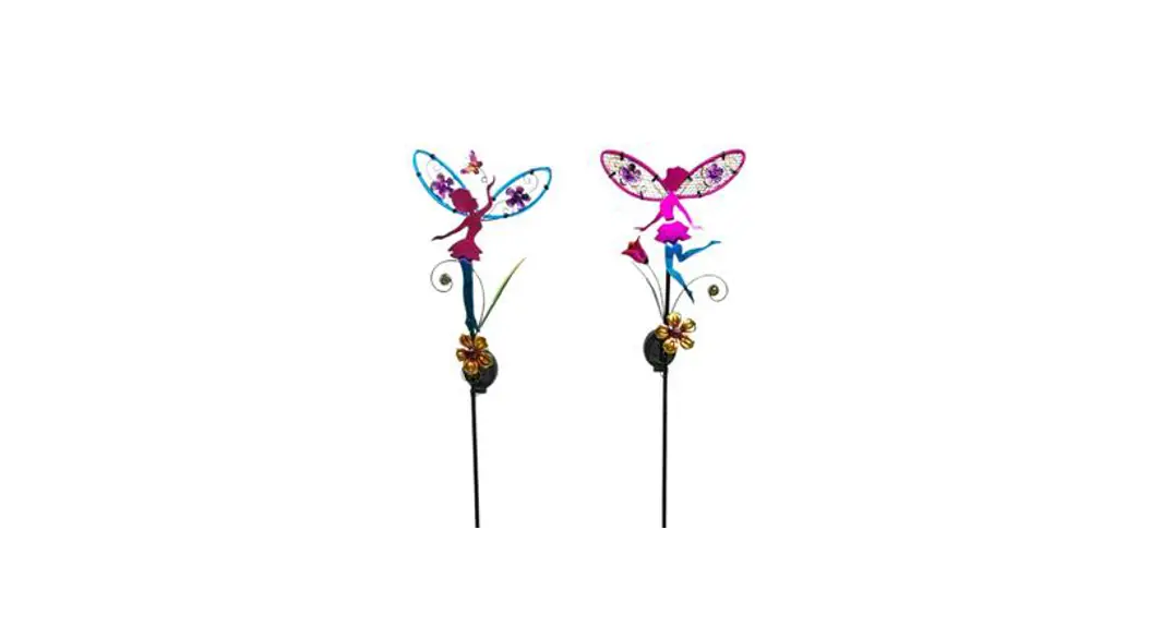 Coopers Of Stortford K324 Set Of 2 Solar Fairy Stake Lights Instructions